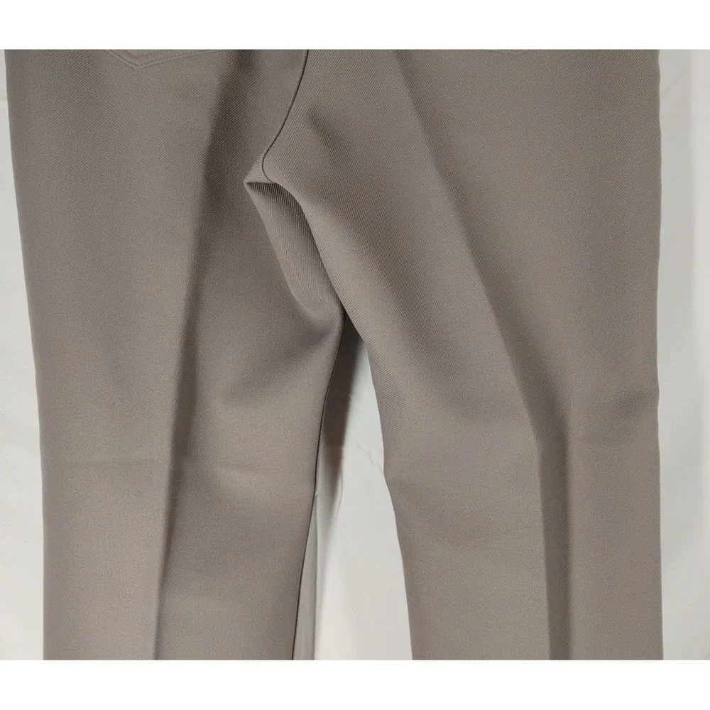 Vintage 1980s Levis Mens 40x32 (39x30) Black Gold Label Leisure Suit Dress Pants